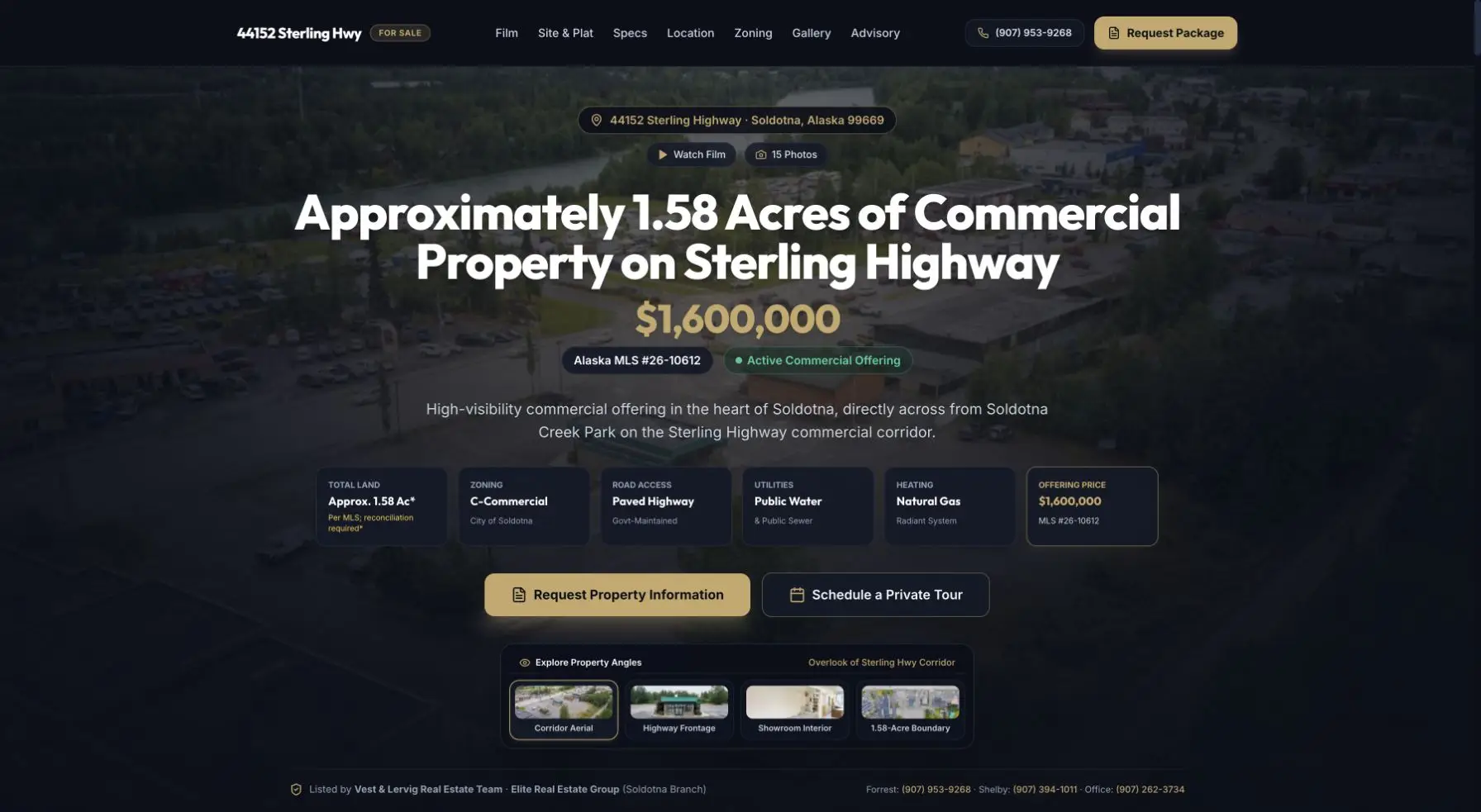 Desktop screenshot of 44152 Sterling Highway on 44152sterlinghighway.com